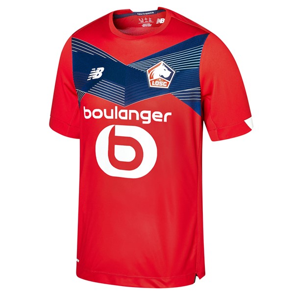 Tailandia Camiseta Lille 1ª 2020-2021 Rojo